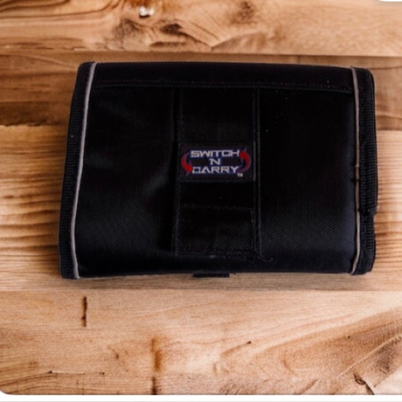 Black Nintendo DS Case Switch n Carry Travel Carrying Bag Pouch Case (2000s) - Picture 1 of 13